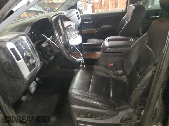 2014 GMC Sierra 1500 SLT with VIN 3GTU2VEC7EG143204, listed as a Copart auction lot 57899355 with Not provided miles and Salvage title. Bid and sale history available at DreamBid. Image 7.