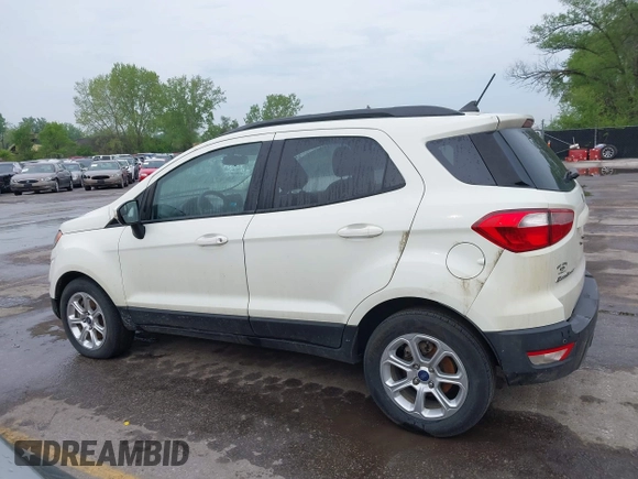 2019 Ford EcoSport SE with VIN MAJ3S2GE7KC290961, listed as a IAAI auction lot 42073145 with 156,178 mi miles and . Bid and sale history available at DreamBid. Image 14.