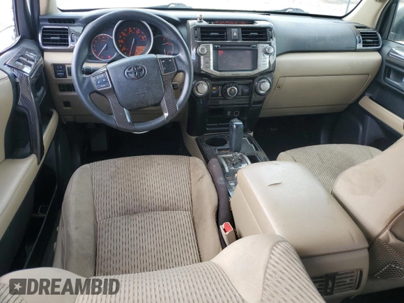 2013 Toyota 4Runner SR5 with VIN JTEZU5JR8D5062076, listed as a Copart auction lot 50718195 with 76,226 mi miles and Salvage Title. Bid and sale history available at DreamBid. Image 8.