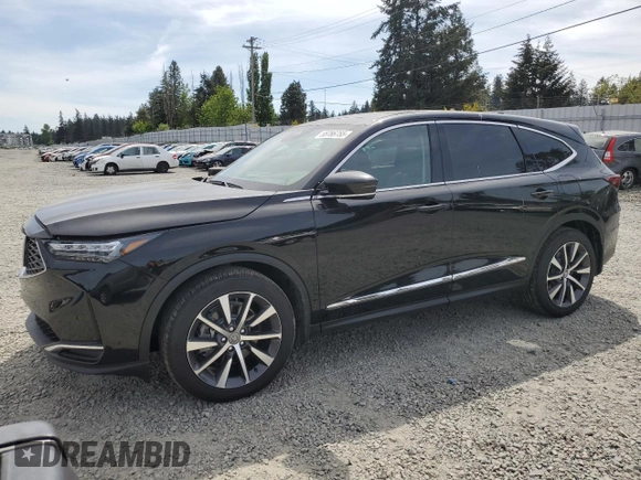 2025 Acura MDX Technology с VIN 5J8YE1H47SL006317, выставлен на аукционе Copart как лот 55786755 с пробегом 262 миль миль и Списание • Salvage title. История ставок и продаж доступна на DreamBid. Изображение 1.