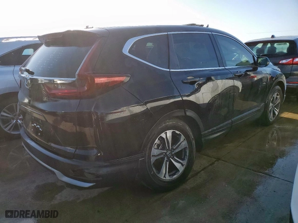 2021 Honda CR-V LX with VIN 5J6RW1H25ML007428, listed as a Copart auction lot 46152795 with 46,683 mi miles and Salvage Title. Bid and sale history available at carsss.com. Image 3.
