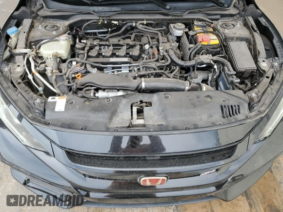 2017 Honda Civic Si with VIN 2HGFC3A59HH755511, listed as a Copart auction lot 50388225 with 82,420 mi miles and Salvage Title. Bid and sale history available at DreamBid. Image 11.