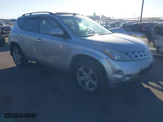 2005 Nissan Murano SL with VIN JN8AZ08W45W413518, listed as a IAAI auction lot 41669486 with 123,121 mi miles. Bid and sale history available at carsss.com. Image 1.