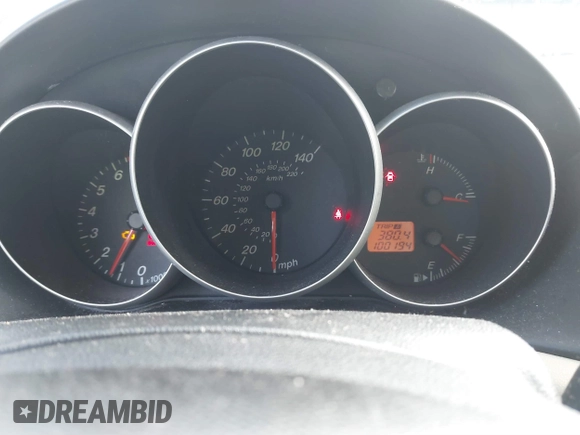2004 Mazda 3 i with VIN JM1BK12F141189090, listed as a IAAI auction lot 41113831 with 100,194 mi miles and . Bid and sale history available at DreamBid. Image 7.