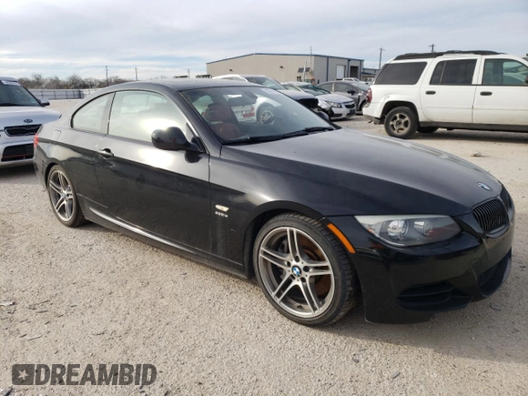 2011 BMW 3 Series 335is with VIN WBAKG1C50BE618357, listed as a Copart auction lot 39714394 with 78,921 mi miles and Salvage Title. Bid and sale history available at carsss.com. Image 4.