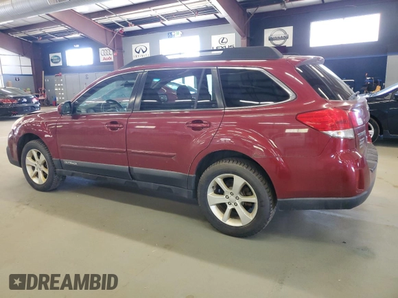 2013 Subaru Outback Premium with VIN 4S4BRBCC1D3225334, listed as a Copart auction lot 55253285 with 135,836 mi miles and Clean Title. Bid and sale history available at carsss.com. Image 2.