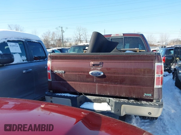 2010 Ford F-150 XL with VIN 1FTFW1EV5AKE14061, listed as a IAAI auction lot 41247035 with 145,171 mi miles. Bid and sale history available at carsss.com. Image 16.