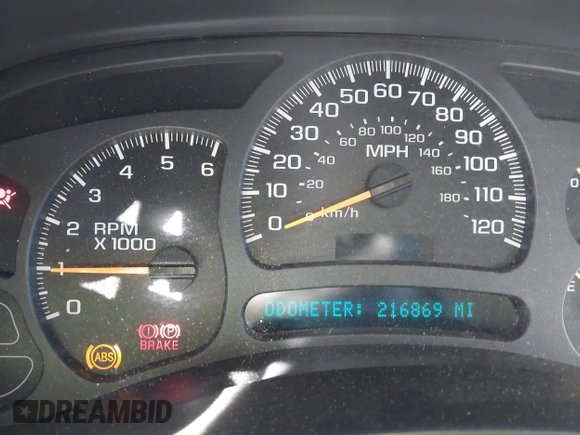 2004 Chevrolet Tahoe LT z VIN 1GNEC13Z44R323201, wystawiony jako IAAI lot #41481138 z przebiegiem 216 869 mil mil oraz . Historia ofert i sprzedaży dostępna na DreamBid. Obrazek 7.