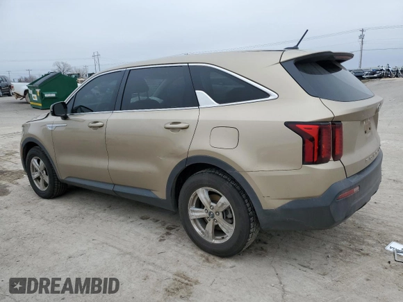 2021 Kia Sorento LX with VIN 5XYRG4LC2MG009833, listed as a Copart auction lot 44849495 with 74,165 mi miles and Salvage Title. Bid and sale history available at carsss.com. Image 2.