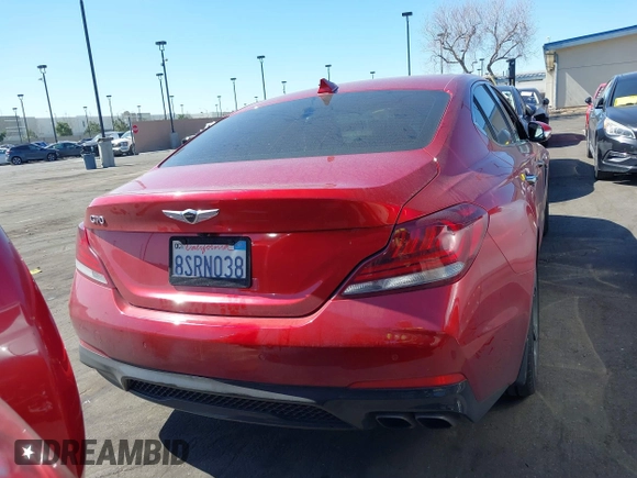2020 Genesis G70 2.0T z VIN KMTG44LA3LU045365, wystawiony jako IAAI lot #41651427 z przebiegiem 33 333 mil mil oraz . Historia ofert i sprzedaży dostępna na DreamBid. Obrazek 16.