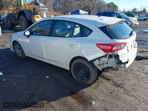 2020 Subaru Impreza with VIN 4S3GTAB62L3708475, listed as a IAAI auction lot 41211458 with 32,510 mi miles and . Bid and sale history available at DreamBid. Image 3.