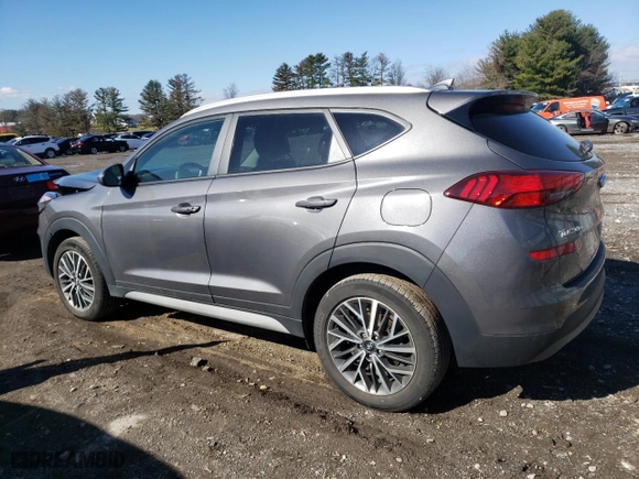 2020 Hyundai Tucson SEL with VIN KM8J3CAL8LU276327, listed as a Copart auction lot 40448343 with 39,145 mi miles. Bid and sale history available at carsss.com. Image 2.