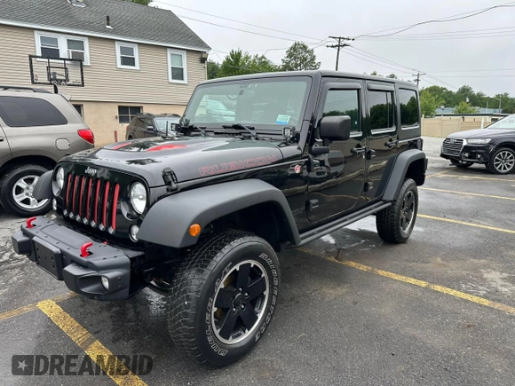 2015 Jeep Wrangler Unlimited Rubicon z VIN 1C4BJWFG2FL541572, wystawiony jako Copart lot #61723875 z przebiegiem 163 169 mil mil oraz Czysty tytuł • Clean title. Historia ofert i sprzedaży dostępna na DreamBid. Obrazek 1.