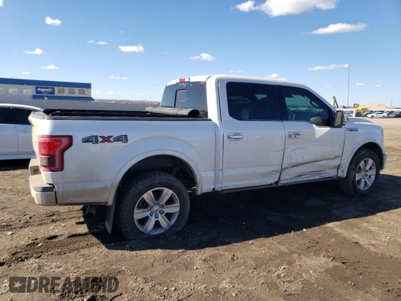 2017 Ford F-150 XL with VIN 1FTEW1EG3HFA74795, listed as a Copart auction lot 46892235 with 118,333 mi miles and Salvage Title. Bid and sale history available at carsss.com. Image 3.
