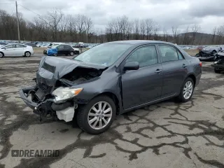 2009 Toyota Corolla with VIN JTDBL40E599071285, listed as a Copart auction lot 52786115 with 193,191 mi miles and Salvage Title. Bid and sale history available at carsss.com. Image 1.