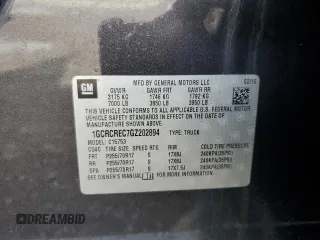 2016 Chevrolet Silverado 1500 LT with VIN 1GCRCREC7GZ202894, listed as a Copart auction lot 48210395 with Not Provided miles and Salvage Title. Bid and sale history available at DreamBid. Image 13.