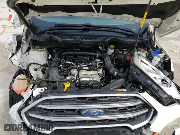 2019 Ford EcoSport SE with VIN MAJ3S2GE4KC267251, listed as a Copart auction lot 48127705 with 39,245 mi miles and Salvage Title. Bid and sale history available at DreamBid. Image 12.