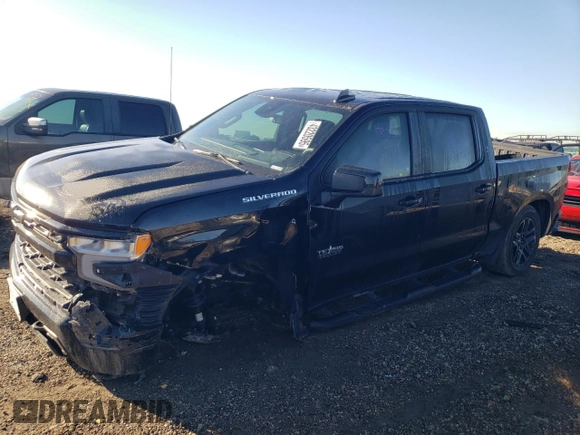 2024 Chevrolet Silverado 1500 RST with VIN 2GCPADED4R1272471, listed as a Copart auction lot 43220595 with 1,770 mi miles and Salvage Title. Bid and sale history available at carsss.com. Image 1.
