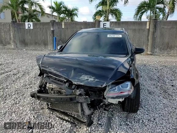2017 Volkswagen Golf GTI Autobahn with VIN 3VW547AU7HM076275, listed as a Copart auction lot 66288124 with 94,669 mi miles and Salvage Title. Bid and sale history available at carsss.com. Image 11.