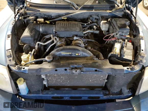 2005 Dodge Dakota SLT with VIN 1D7HE48N25S326038, listed as a Copart auction lot 83908454 with 155,447 mi miles and Salvage Title. Bid and sale history available at DreamBid. Image 11.