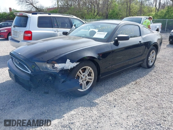 2013 Ford Mustang V6 with VIN 1ZVBP8AM7D5203672, listed as a IAAI auction lot 42104121 with 215,815 mi miles. Bid and sale history available at carsss.com. Image 18.