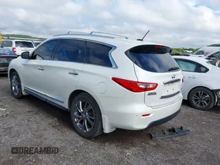 2015 Infiniti QX60 with VIN 5N1AL0MM4FC529446, listed as a IAAI auction lot 42367041 with 116,481 mi miles and . Bid and sale history available at DreamBid. Image 3.