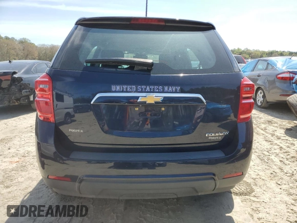 2016 Chevrolet Equinox LS with VIN 2GNALBEK7G1149738, listed as a Copart auction lot 53284325 with 88,119 mi miles and Salvage Title. Bid and sale history available at carsss.com. Image 6.