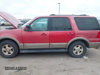 2003 Ford Expedition Eddie Bauer with VIN 1FMPU18L03LA46417, listed as a IAAI auction lot 41846785 with 209,708 mi miles. Bid and sale history available at carsss.com. Image 6.