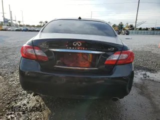 2011 Infiniti M37 with VIN JN1BY1AP0BM326172, listed as a Copart auction lot 86493184 with 175,156 mi miles and Salvage Title. Bid and sale history available at carsss.com. Image 6.