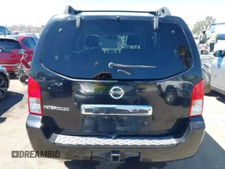 2005 Nissan Pathfinder LE with VIN 5N1AR18UX5C721693, listed as a IAAI auction lot 42626528 with 207,968 mi miles and . Bid and sale history available at DreamBid. Image 16.