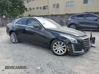 2016 Cadillac CTS AWD with VIN 1G6AW5SX3G0137781, listed as a Copart auction lot 88087965 with 82,481 mi miles and Salvage title. Bid and sale history available at DreamBid. Image 4.
