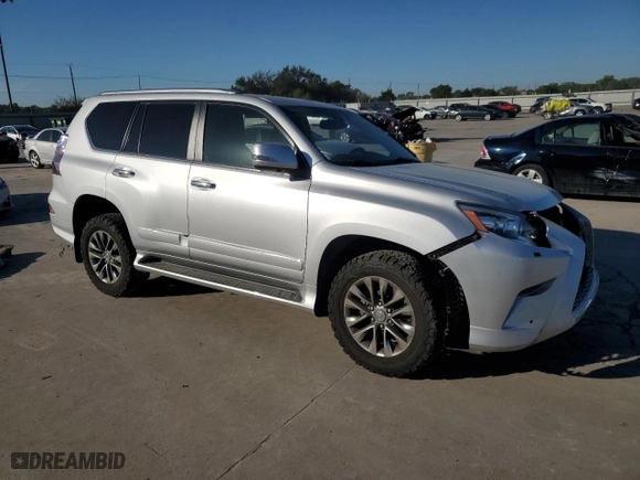 2018 Lexus GX with VIN JTJJM7FX2J5201714, listed as a Copart auction lot 69325084 with 55,670 mi miles and Salvage Title. Bid and sale history available at carsss.com. Image 4.
