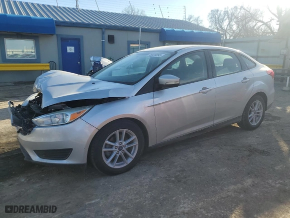 2018 Ford Focus SE with VIN 1FADP3F29JL222906, listed as a Copart auction lot 46925895 with 36,494 mi miles and Salvage Title. Bid and sale history available at carsss.com. Image 1.