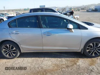 2013 Honda Civic EX with VIN 19XFB2F82DE033673, listed as a IAAI auction lot 41866707 with 194,651 mi miles and . Bid and sale history available at DreamBid. Image 14.