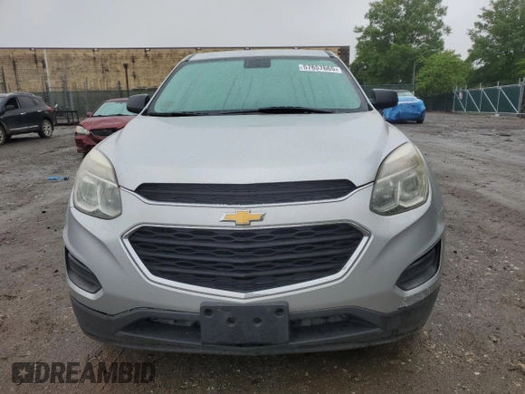 2017 Chevrolet Equinox LS z VIN 2GNALBEK6H1529798, wystawiony jako Copart lot #57657665 z przebiegiem 122 221 mil mil oraz Szkoda całkowita • Salvage title. Historia ofert i sprzedaży dostępna na DreamBid. Obrazek 5.