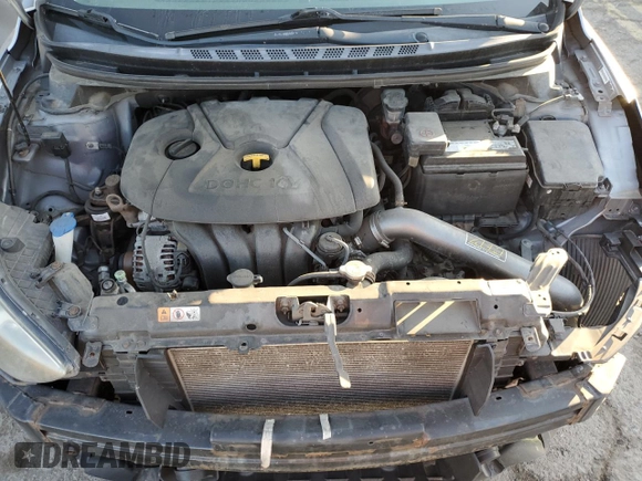 2013 Hyundai Elantra Coupe GS PZEV with VIN KMHDH6AEXDU003182, listed as a Copart auction lot 80611964 with 120,996 mi miles and Salvage Title. Bid and sale history available at carsss.com. Image 11.