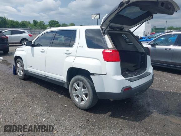 2015 GMC Terrain SLE with VIN 2GKALMEK3F6356959, listed as a IAAI auction lot 42116926 with 108,901 mi miles and . Bid and sale history available at DreamBid. Image 3.