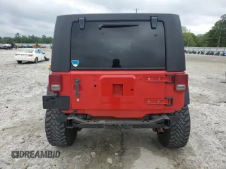 2008 Jeep Wrangler Unlimited X with VIN 1J4GA39118L607733, listed as a Copart auction lot 54506485 with 114,975 mi miles and Salvage Title. Bid and sale history available at DreamBid. Image 6.