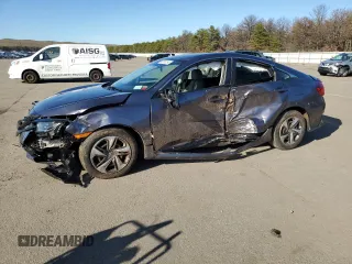 2020 Honda Civic Sedan LX with VIN 19XFC2F61LE215200, listed as a Copart auction lot 66656544 with 66,041 mi miles and Non Repairable. Bid and sale history available at carsss.com. Image 1.