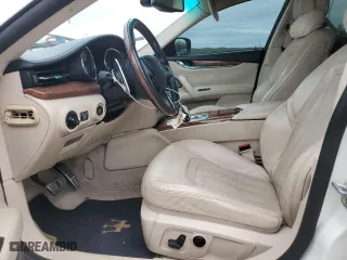 2014 Maserati Quattroporte GTS with VIN ZAM56PPA8E1073092, listed as a Copart auction lot 52827045 with 51,304 mi miles and Salvage Title. Bid and sale history available at carsss.com. Image 7.