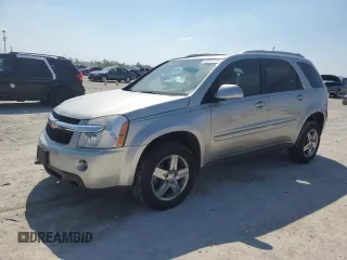 2008 Chevrolet Equinox LT with VIN 2CNDL63F986348731, listed as a Copart auction lot 47224185 with 95,674 mi miles and Salvage Title. Bid and sale history available at carsss.com. Image 1.
