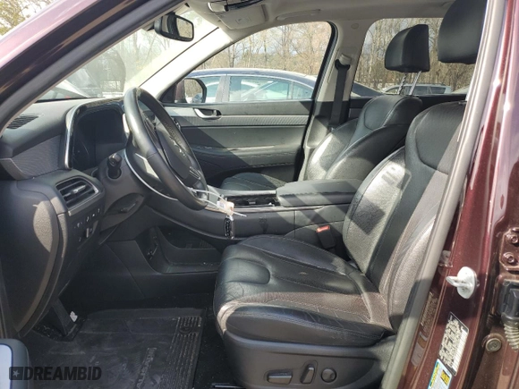 2020 Hyundai Palisade SEL with VIN KM8R44HE9LU097887, listed as a Copart auction lot 47163715 with 86,472 mi miles and Salvage Title. Bid and sale history available at carsss.com. Image 7.