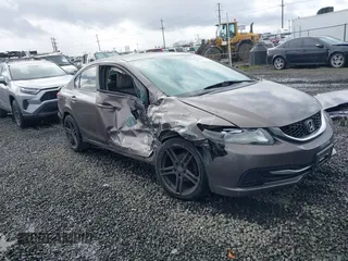 2014 Honda Civic LX z VIN 2HGFB2F55EH539124, wystawiony jako IAAI lot #41714604 z przebiegiem 107 463 mil mil oraz . Historia ofert i sprzedaży dostępna na DreamBid. Obrazek 1.