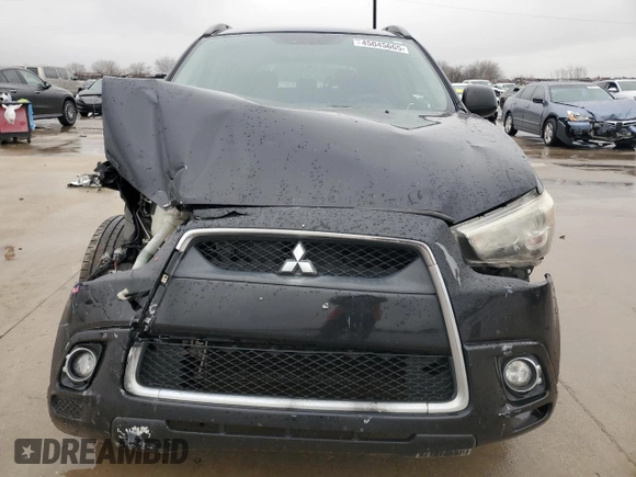 2012 Mitsubishi Outlander Sport SE with VIN JA4AP4AU2CZ006207, listed as a Copart auction lot 45045665 with 159,196 mi miles and Salvage Title. Bid and sale history available at carsss.com. Image 5.