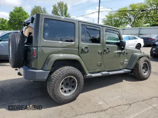 2015 Jeep Wrangler Unlimited Wrangler X with VIN 1C4BJWEG4FL754492, listed as a Copart auction lot 55305825 with 108,078 mi miles and Salvage title. Bid and sale history available at DreamBid. Image 3.