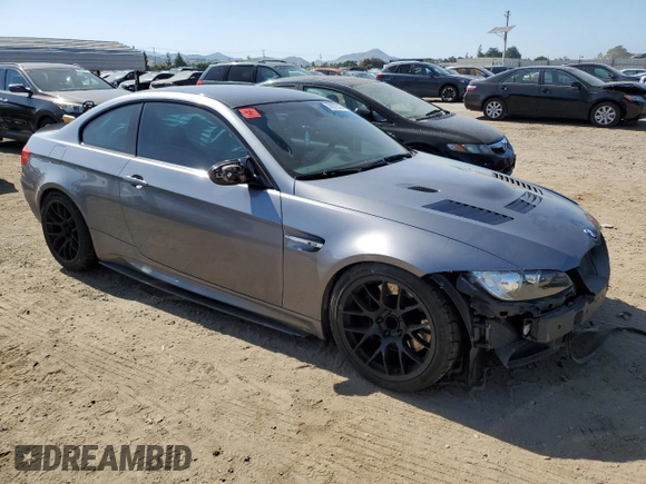 2012 BMW M3 with VIN WBSKG9C53CE798624, listed as a Copart auction lot 56072225 with 126,371 mi miles and Salvage title. Bid and sale history available at DreamBid. Image 4.