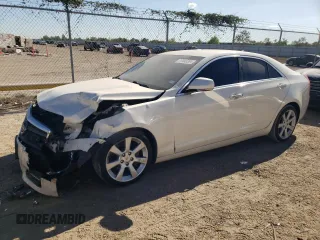 2013 Cadillac ATS Performance with VIN 1G6AC5SXXD0133022, listed as a Copart auction lot 77443364 with 122,536 mi miles and Salvage Title. Bid and sale history available at carsss.com. Image 1.