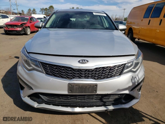 2019 Kia Optima LX with VIN 5XXGT4L30KG349292, listed as a Copart auction lot 48990055 with 61,792 mi miles and Salvage Title. Bid and sale history available at carsss.com. Image 5.