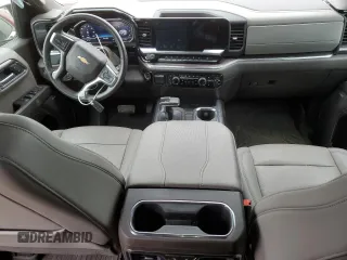2024 Chevrolet Silverado 1500 LTZ with VIN 1GCUDGED0RZ248641, listed as a Copart auction lot 46076975 with 25,459 mi miles and Salvage Title. Bid and sale history available at DreamBid. Image 8.