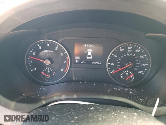2020 Kia Stinger GT-Line with VIN KNAE15LA3L6079196, listed as a Copart auction lot 45586955 with 31,948 mi miles and Salvage Title. Bid and sale history available at DreamBid. Image 9.